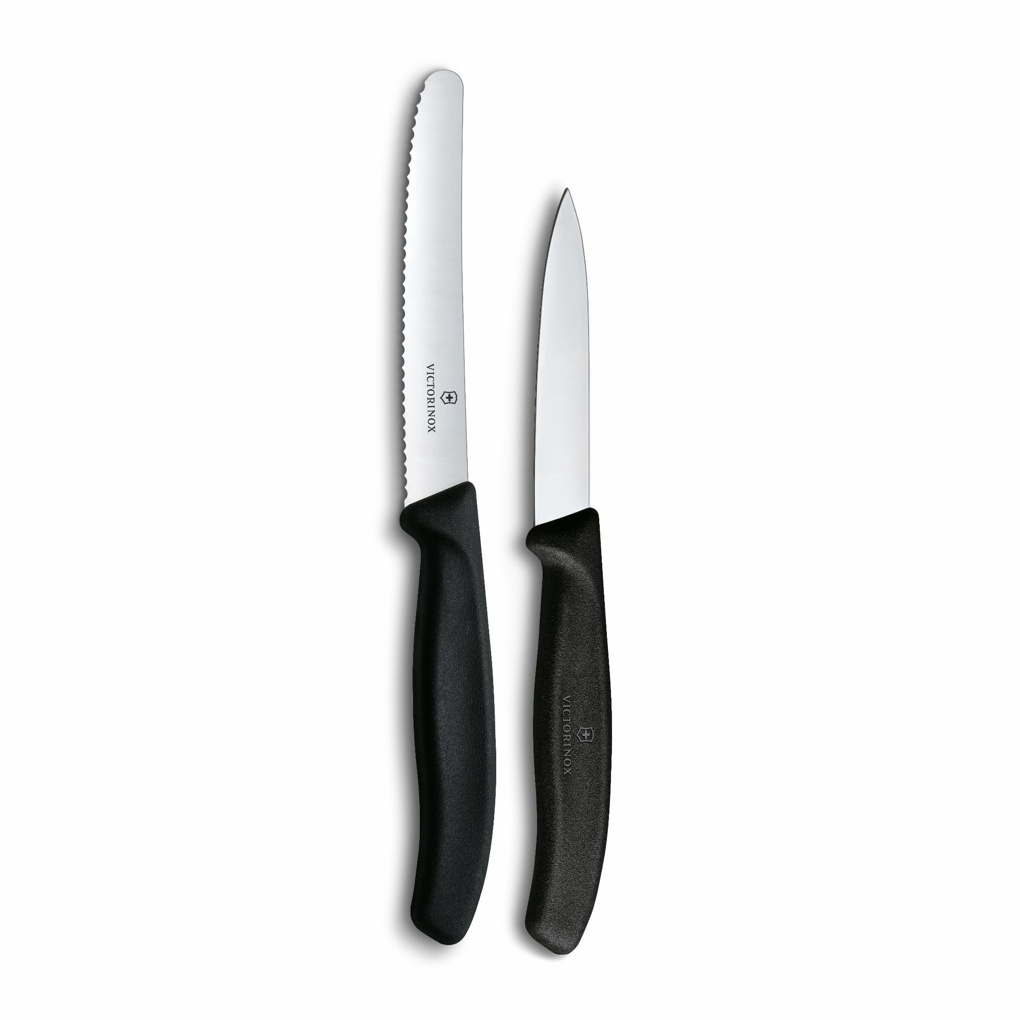 Set De Cuchillos Peladores Victorinox Swiss Classic De 2 Piezas, Negro