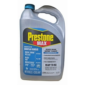 Refrigerante Y Anticongelante Prestone 50/50 Turquesa 3.8L Azul