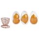 thumbnail image 4 of Set de Esponjas de Maquillaje Reutilizables, 3 Unidades, Naranja, 4 of 5