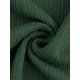 thumbnail image 5 of Agnes Orinda Mujeres Tallas Grandes Tops de Escuela Universidad Textura Cuello en V con Muesca Mangas con Volantes Verano Casual Camisetas Blusas 4X Verde Militar, 5 of 6