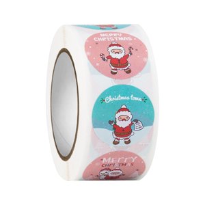 Magideal - Pegatinas Temáticas Navideñas, Pegatinas De Juego, Decoración Navideña, Pegatinas De Papel Para Sobres, Pegatinas Para Manualidades, Magdalenas De A