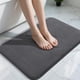 thumbnail image 1 of Alfombra De Baño Memory Foam Supersuave 80 X 50 Cm Color Gris Oscuro, 1 of 7