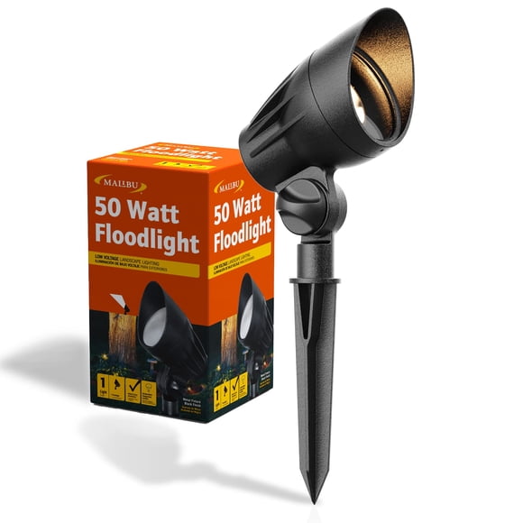 Floodlight Malibu 8301-9601-01, 50 W, resistente al agua para exteriores