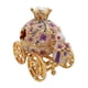 thumbnail image 2 of Joyero Con Forma De Carruaje De Conejo, Bonito Joyero Para Guardar Anillos, Pendientes Y Dijes, Color Morado, 2 of 5