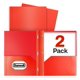thumbnail image 1 of Carpeta de archivo Dunwell 2 unidades rojo, 3 ganchos, poli, 1 of 8