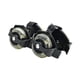 thumbnail image 4 of Patinaje Sobre Ruedas Shine Rollers Ruedas Zapatos Ruedas De Tacón Para Niños Niños Niño Negro, 4 of 5