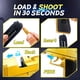 thumbnail image 3 of Pistola de juguete Awadas Gold Edition con 50 balas de espuma y goggles, 3 of 6