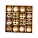 thumbnail image 1 of 36 Piezas Bolas De Navidad Adornos Decoraciones DIY Para Celebración En El Patio Trasero Dorado, 1 of 3
