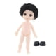 thumbnail image 2 of 16cm 1/12 Cuerpo De Mu?eca Articulado Con Bola DIY Play OB11 Mu?ecas Desnudas Juguete Pelo Negro, 2 of 5
