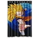 thumbnail image 1 of Cortina de ducha con diseño de Dragon Ball Goku, juego de cortinas de baño con ganchos, tamaño 48 x 72 pulgadas, 1 of 3
