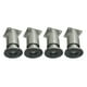 thumbnail image 3 of 4 Piezas Soportes De Cama Ajustables Patas Para Gabinetes De TV Mesas De Centro Gabinetes Gris, 3 of 3