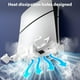 thumbnail image 4 of Kit de montaje de pared 6 en 1 para PS5 Silm Compatible con la consola PlayStation 5 Silm (disco y edición digital) Con cable de carga magnético Soporte de mando desmontable-Blanco, 4 of 7
