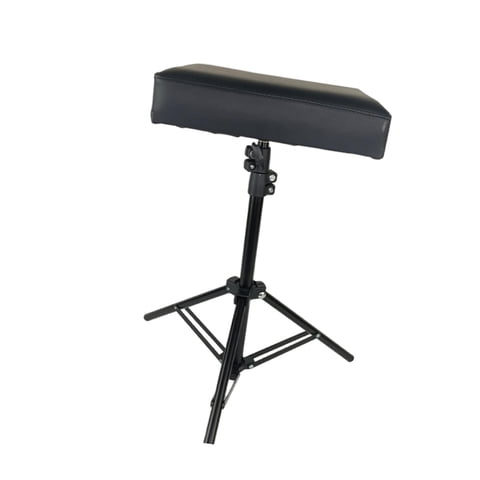 Magideal - Reposabrazos Para Tatuajes, Soporte Para Reposabrazos Para Tatuajes, Cojín Grueso, Altura E Inclinación Ajustables Profesionales Para Equipos De Salón