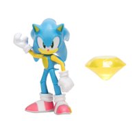 Figura Sonic 10 Cm. Con Accesorio - Modern Sonic With Yellow Chaos