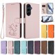 thumbnail image 3 of Carcasa Billetera de Cuero Sintético para Samsung Galaxy A55 5G, Rosa, 3 of 6