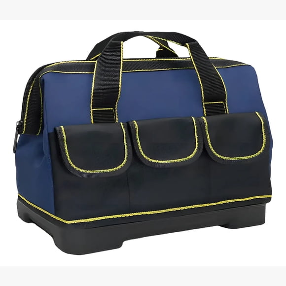 Bolso Herramientas Tecnopro Semi Rígido Electricista Multibolsillos 38x21x26 cm