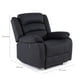 thumbnail image 4 of Berger 1 Cuerpo Reclinable Eléctrico Moderno Negro New Praga 8041rffbkpw, 4 of 6