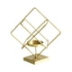 thumbnail image 4 of Candelabro De Metal Con Soporte Para Decoración De Centros De Mesa, Cuadrado, Dorado, 4 of 5