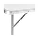 thumbnail image 5 of Mesa Plegable Aluminio 120x60cm Blanca Blanco Tamaño Único, 5 of 8