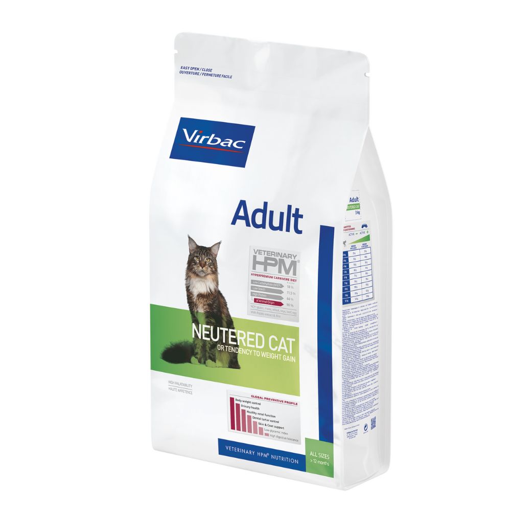 Hpm Virbac Adult Neutered Cat 7 Kg