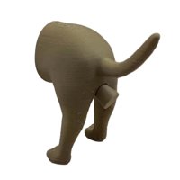 Magideal - Gorro De Pasta De Dientes Para Glúteos De Perro, Adorno De Pasta De Dientes Divertido Y Creativo Para Accesorios Para Niños, Color Marrón