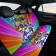 thumbnail image 4 of Película SMG4-theme Car Rear Seat Covers Back Elastic Flexible Car Seat Covers Decorative Fits Most Cars 120x59x76cm, 4 of 6