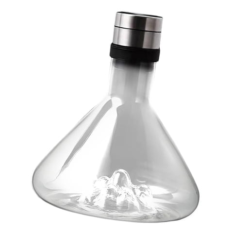 Magideal - Decantador Estante Jarra Soplado 1500Ml Botella De Sellado Para Botella - Tipo De Montaña Interior