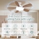 thumbnail image 2 of Luz con ventilador WZZIW 81 cm regulable 3000‑6500 K con control remoto, 2 of 9