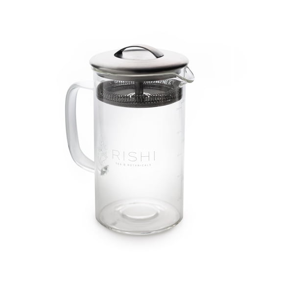 Tetera Rishi Tea Simple Brew 600 mL Vidrio Borosilicato