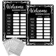 thumbnail image 1 of Letrero de Horario Comercial Lesnala 35x24 cm (Pack de 2) con Pegatinas, 1 of 8