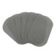 thumbnail image 3 of Insignia de tela de apliques de tela de gamuza con parche de 6 piezas para ropa gris, 3 of 5