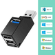 thumbnail image 5 of Concentrador USB 3.0 de 3 puertos (2 USB 2.0 + USB 3.0), concentrador de datos para PC y otros dispositivos compatibles con USB 3.0, 5 of 8