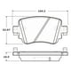 thumbnail image 2 of Pastillas Freno para auto Volkswagen Golf 2009-2014 Trasero, 2 of 3