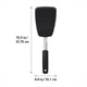 thumbnail image 2 of Turner OXO Good Grips, grande, de silicona y acero inoxidable flexible, 2 of 6