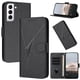 thumbnail image 1 of Funda Cartera Fibra de Carbono para Samsung Galaxy S21 Plus con Soporte y Cierre Magnético Negro, 1 of 6