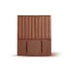 thumbnail image 1 of Respaldo Sorrento Cuero Tabaco 1 Pza, 1 of 2