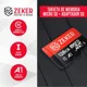 thumbnail image 2 of Tarjeta Micro Sd Memoria 128 Gb Zeker 100mbps Adaptador Sd, 2 of 3