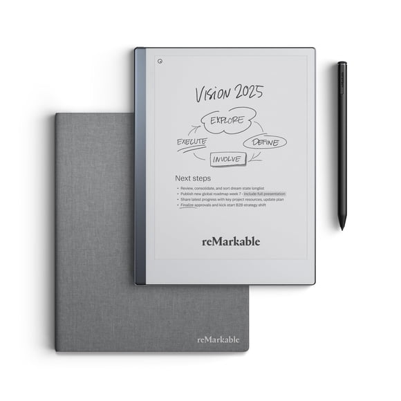 Papel Tablet ReMarkable 2 de 10,3 pulgadas con rotulador y bolígrafo, color gris
