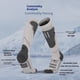 thumbnail image 3 of Calcetines de esquí de lana, calcetines de tiempo frío para snowboard, nieve, invierno, calcetines cálidos térmicos de rodilla alta, caza, 3 of 3