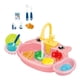 thumbnail image 4 of Los Niños Juegan Juguetes De Fregadero Con Agua Corriente Lavavajillas Juguete Para Regalo De Cumpleaños Cerdo Rosa, 4 of 5