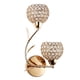 thumbnail image 2 of Lámpara De Pared De Cristal Aplique E26 E27 Dormitorios Escaleras Decoración Golden_Right, 2 of 5