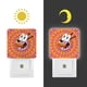 thumbnail image 3 of Coraje, el Perro Cobarde Luz nocturna LED con sensor de anochecer a amanecer para dormitorio, baño, pasillo, escaleras - Lámpara LED nocturna de enchufe, 0.5W - 1 pieza, 3 of 6