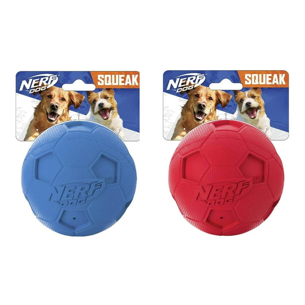 Juguete Para Perros Nerf Dog - Mancuerna Chirriadora Mediana, Goma Duradera Para Masticar Y Jugar