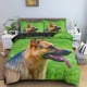 thumbnail image 1 of x2455 Bed SheetsNew ed Bedding Set Cute Pet Dog Animal Duvet Cover Sets Bed Linen For Adults Children Bed Cover Luxury Home Textile 3-Piece Bedding Set (1 Duvet Cover + 2 Pillow Shams) nj2455, 1 of 5