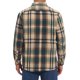 thumbnail image 3 of INSPIRE CHIC Camisa de Franela a Cuadros Casual de Manga Larga Retro de Algodón Cepillado para Hombre S Caqui Verde, 3 of 6