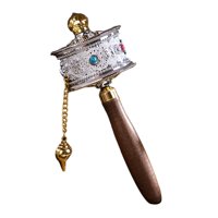 Bothyi - Rueda De Oración Budista Tibetana, Adorno Religioso Para Hombres Y Mujeres, Yoga Relajante