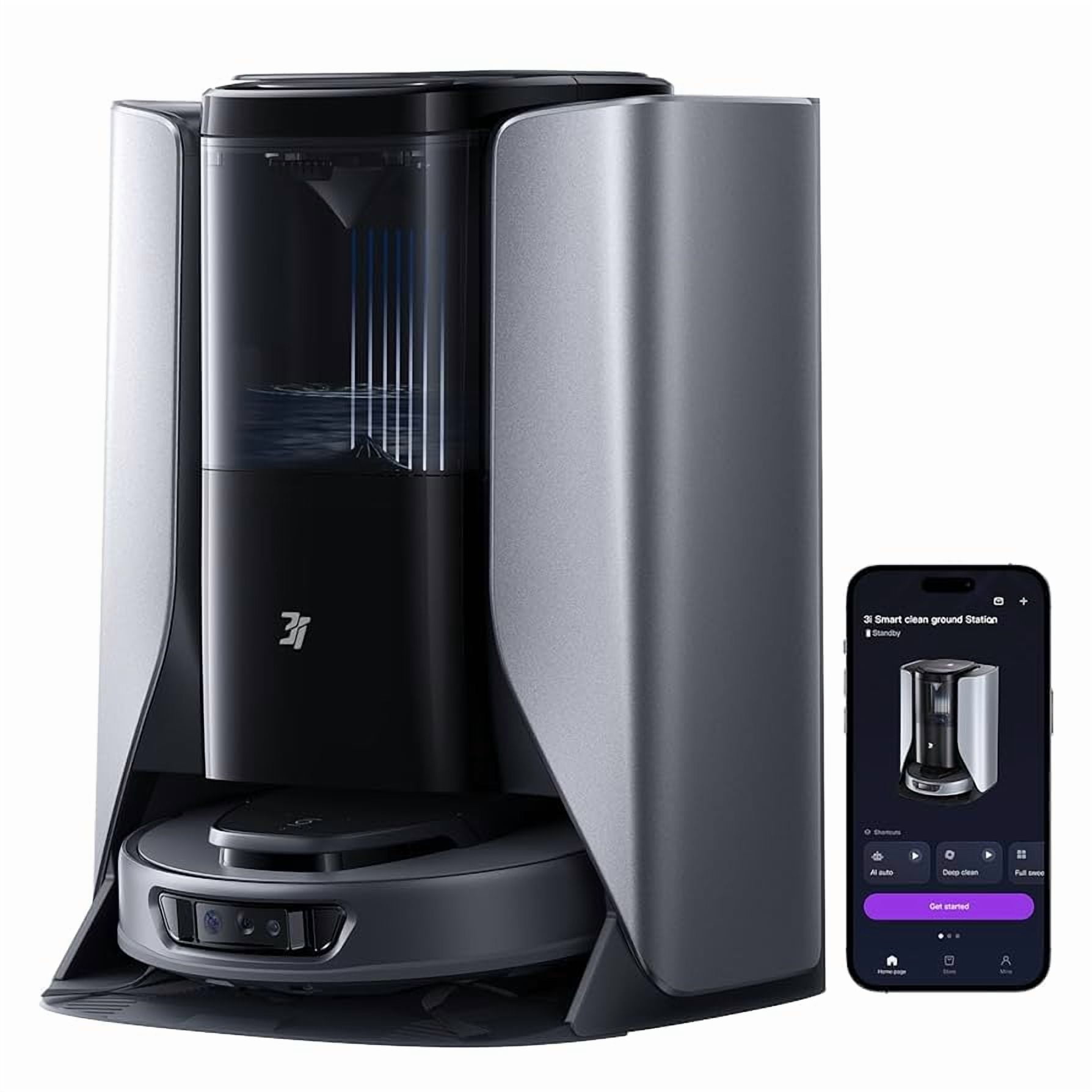 3i Tech - 3i S10 Ultra Robot Aspirador Y Trapeador Con Sistema Waterrecycl, Succión De 13000 Pa