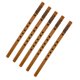 thumbnail image 5 of Flauta de bambú china de 5 piezas xiao instrumento musical de viento de madera, 5 of 5