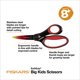 thumbnail image 3 of Tijera Fiskars Big Kids 6 in 15 cm Punta Puntiaguda SoftGrip, 3 of 3