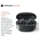 thumbnail image 4 of Audifonos Bluetooth TW IPX4 Recargables Moto Buds 065 Negro, 4 of 6